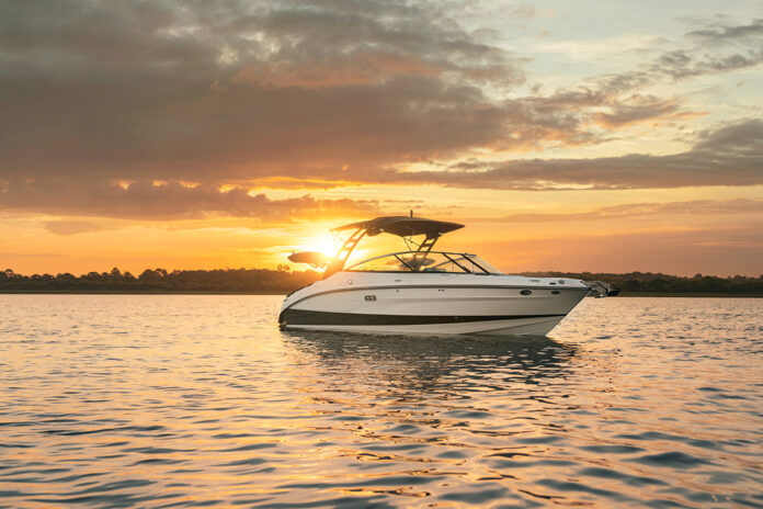 SLX 260 Surf at sunset